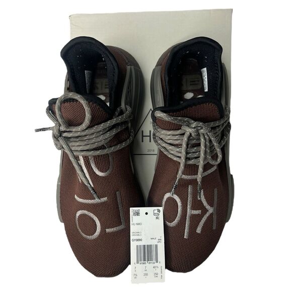Original ADIDAS HU NMD Size 7.5 For Men Pharrell Williams’ Chocolate NWT main image 6